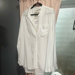 White button up